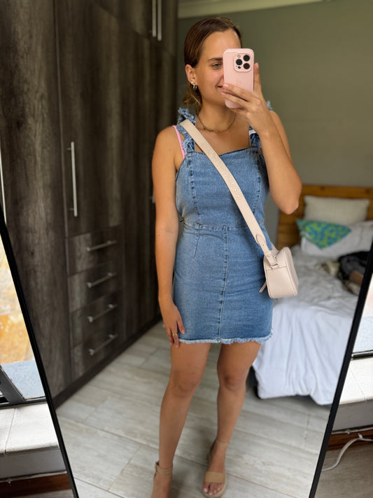 Cotton on denim dress (TTT)