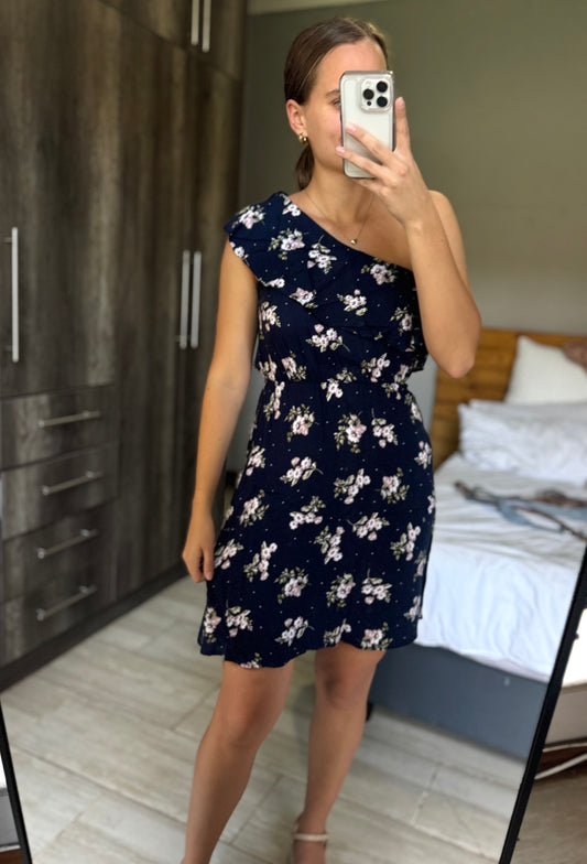 Blue floral dress (TTT)