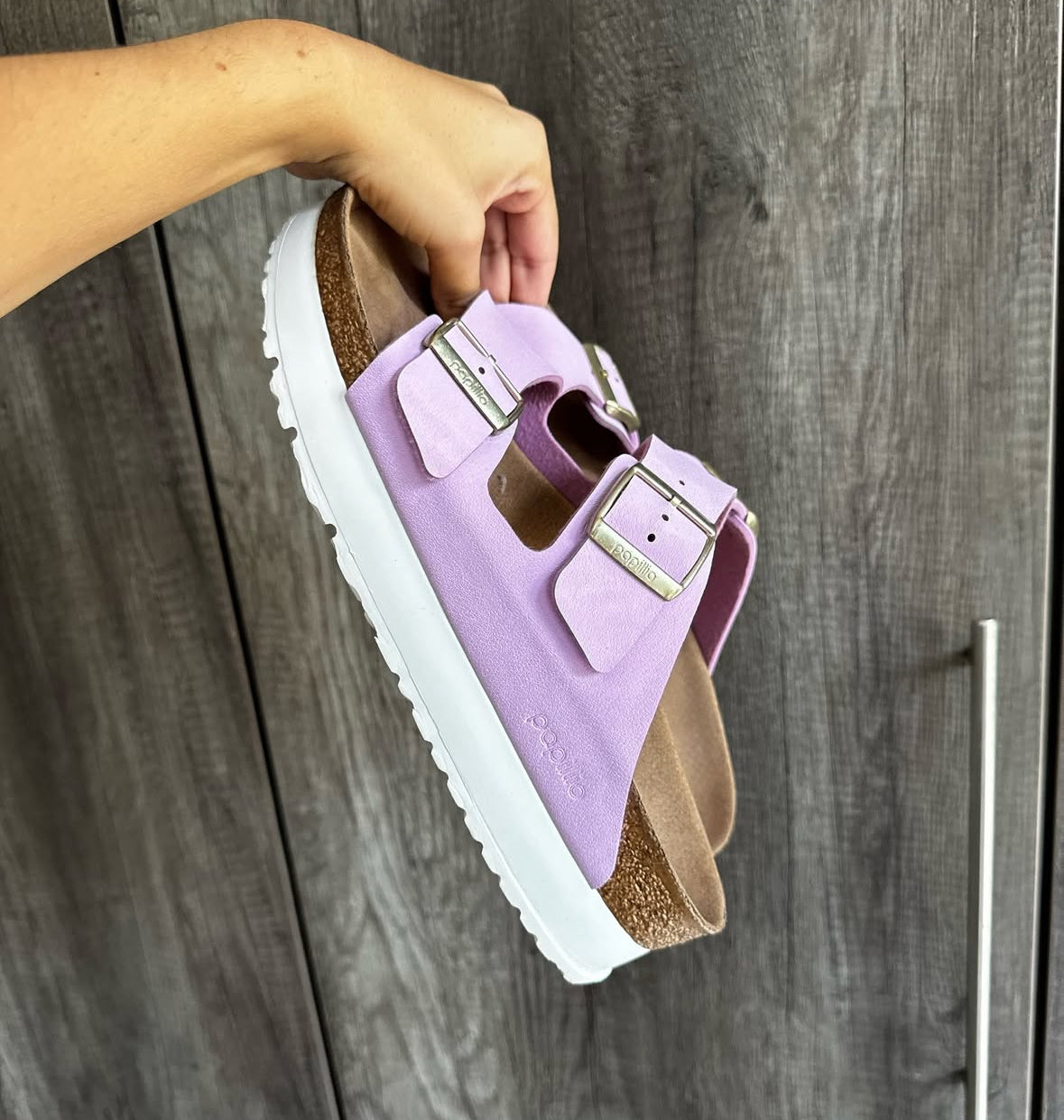 BRAND NEW lilac papilla BIRKENSTOCKS